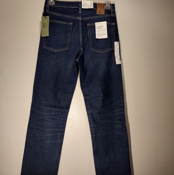 Goodfellow & Co. Dosa/Medium Wash Slim Straight All-Seasons Blue Jeans - Picture 2 of 12